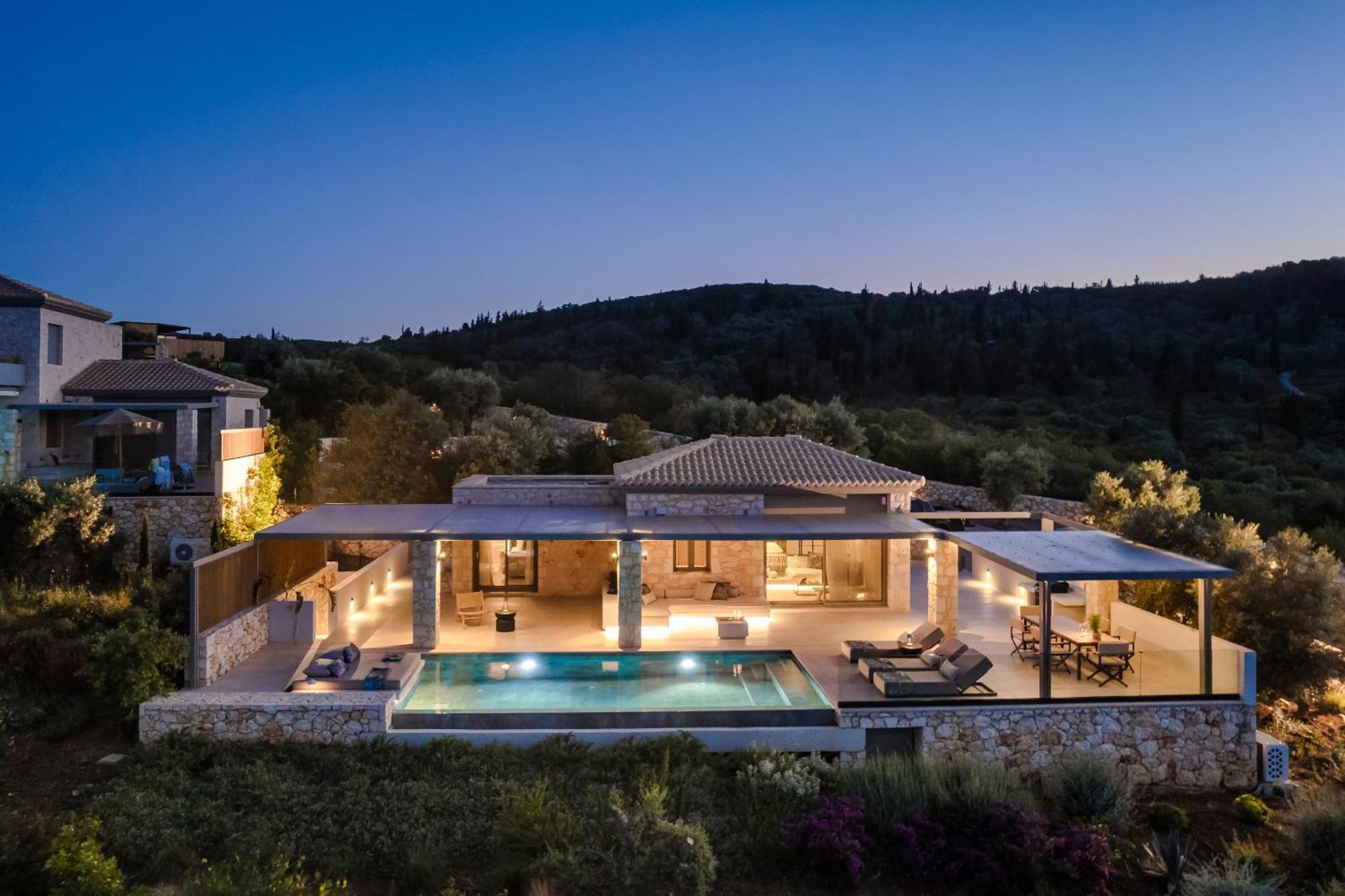 Epiphany Villas Lefkada Tsoukaládhes Exteriér fotografie