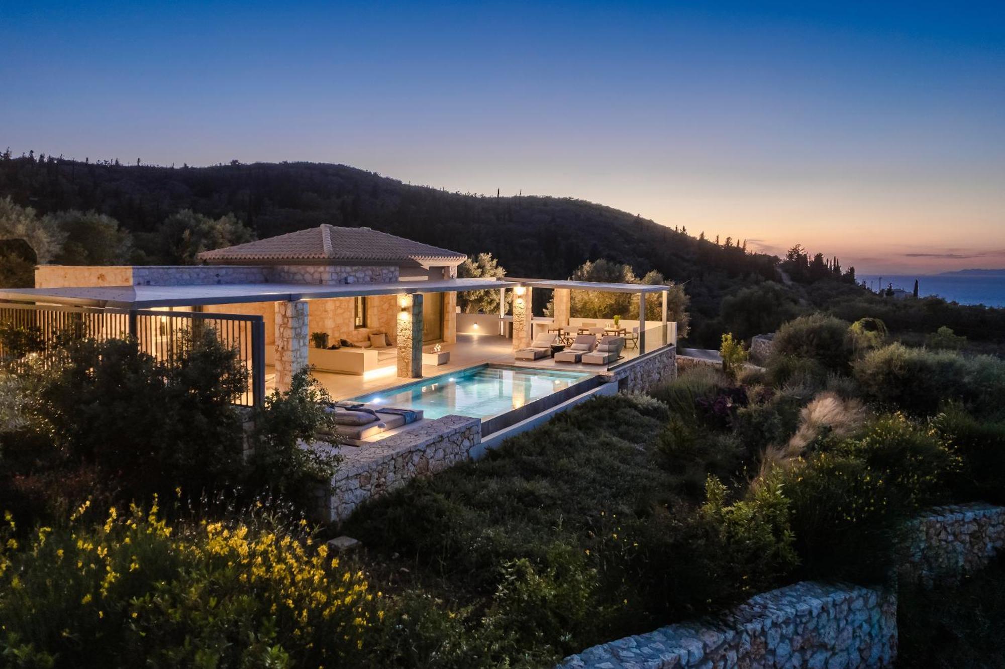 Epiphany Villas Lefkada Tsoukaládhes Exteriér fotografie
